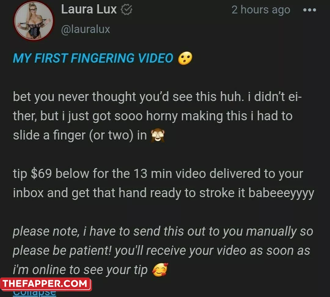 Laura Lux  Onlyfans Leaked Nude Image #zVgx2F3x3C